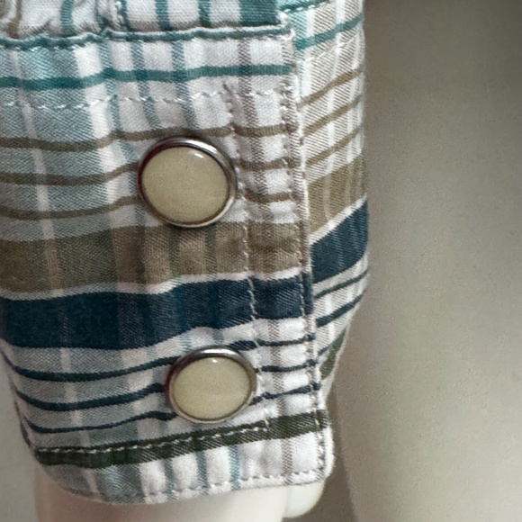 Upcycled Levi's Mickey Mouse Plaid Shirt - Picture 6 of 11